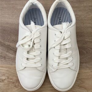 J. Crew Women's Classic White Sneakers 8